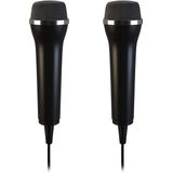 2 lioncast USB microfoons (werkt met Nintendo Switch, Ps3, Ps4, Ps5, Wii, Wiiu, Xbox, Playstation 5)