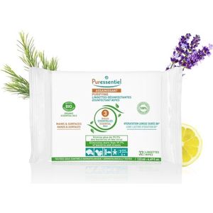 puressentiel zuiverende vochtige doekjes 32 doekjes