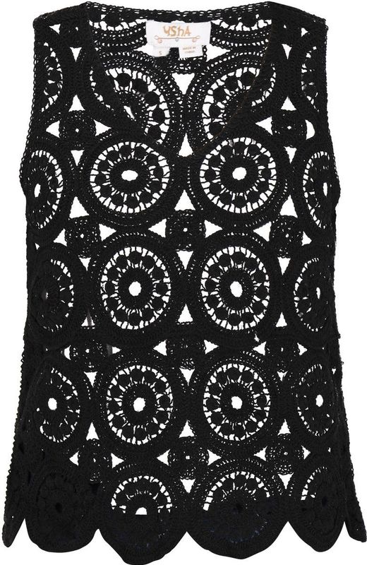 usha - Fashion Look Collection - Top - Regular Cut - V-hals