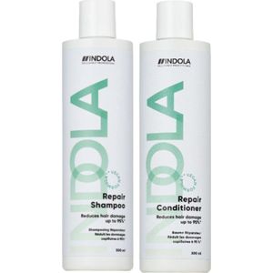 Indola Repair Shampoo & Conditioner - 2x300ml