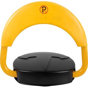 Auto Parkeerslot - Afstandsbediening - 15M - DC 6V - Parkeerpaal - IP67 Waterdicht - 180 ° Antibotsing - Alarmsysteem - Geel