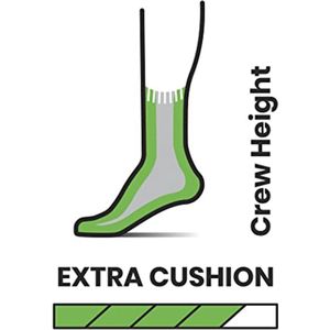 Extra Cushion Crew Hiking Socks voor Mannen - Comfortabele Sokken voor Wandelen