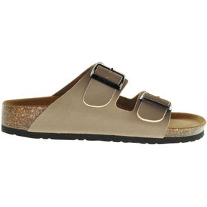 Tweeband Slipper Taupe Bionatura maat 36