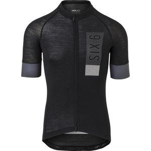 AGU Solid Merino Fietsshirt II SIX6 Heren - Zwart - XXXL