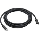 Apple Thunderbolt Aansluitkabel Thunderbolt (USB-C) stekker 3 m Zwart MWP02ZM/A Thunderbolt-kabel