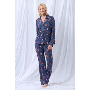 lords x lilies Dames pyjama sterrenhemel print - maat XL