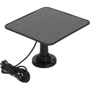 Zonnepaneel voor Beveiligingscamera Arlo Pro 3 Pro 4 Pro 5S Ultra Ultra 2 Go 2 - Weerbestendig - 360 ° Draaibare Beugel - 98 Ft Kabel - Zwart .