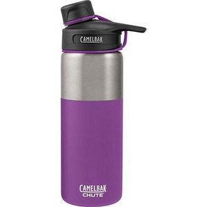 Camelbak Chute Stainless Insulated Drinkfles - 600 ML - Paars (Fig)