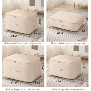 Zelfcompressiezakken - Waterafstotend - Set van 3 - Herbruikbaar