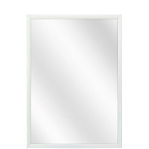 Spiegel met Luxe Aluminium Lijst - Mat Zilver - 40 x 50 cm