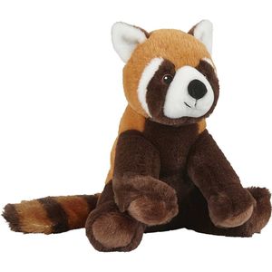 Pluche Knuffel Dieren Rode Panda 23 cm - Speelgoed Knuffelbeesten - Eco Soft-serie