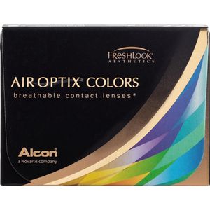-6,50 - Air Optix® Colors Pure Hazel - 2 pack - Maandlenzen - Kleurlenzen - Pure Hazel