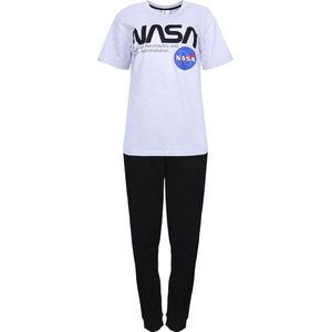 Grijs-zwarte NASA herenpyjama / XL