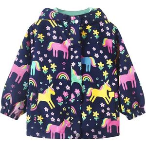 Waterdichte Softshell Jas voor Kinderen - Ademend en Lichtgewicht Windbreaker voor Lente en Herfst (2-10 Jaar)