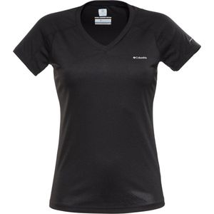 Columbia Zero Rules Short Sleeve Shirt - Black - Dames - Maat S