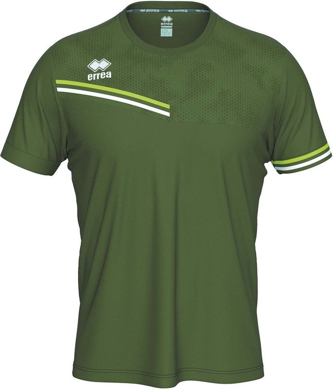 Errea - Evan - T-shirt - Korte Mouwen - Geavanceerde Functionaliteit - Ademend