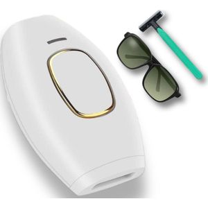 Laser Ontharingsapparaat IPL - Incl. Beschermbril en Scheermes