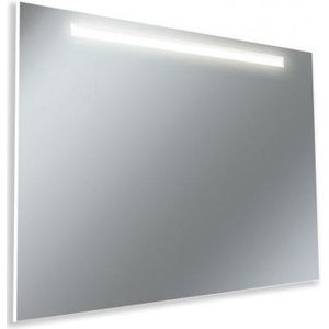 Sub universele LED-spiegel 90x70 cm, met spiegelverlichting en -verwarming, grijs