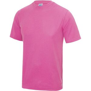 Vegan T-shirt met korte mouwen Cool T 'Electric Pink' - XS