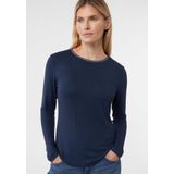 comma - T-Shirt - Lange Mouwen - Glitterdetails