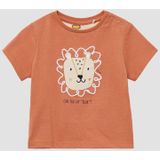 T-shirt - Katoenen Jersey - Wit - Normale Pasvorm