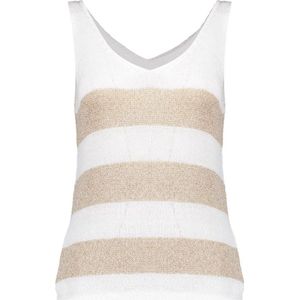 Geisha 44366-70 Tanktop Off-White/Sand