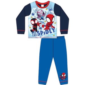 Spidey en zijn geweldige Vrienden - Pyjama - Maat 86/92 - Spidey and his Amazing Friends - Jongenspyjama