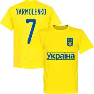 Oekraïne Yarmolenko Team T-Shirt 2020-2021 - Geel - S