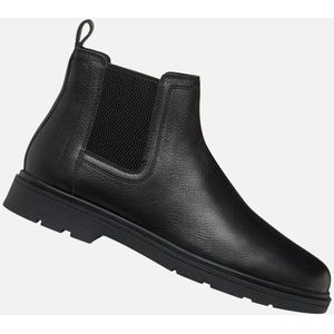 Geox - Spherica EC1 C - Enkellaarsjes - Zwart - Leer