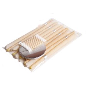 Oor Kaarsen - Natuurlijke Bijenwas - Oor reiniger - Biologisch - Oorsmeer Vrij