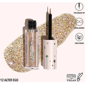 Moira Glitter Glitter Liner - 12 - Alter Ego - VEGAN - Korean Beauty - Eyeliner - 2.5 ml