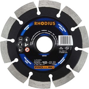 Diamantschijf - 125*12 - Rhodius - Proline - 1 stuks - Diamant schijven