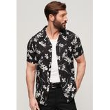 Superdry - Linnen Overhemd - Botanische Print - Korte Mouwen