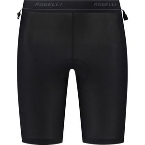 Rogelli MTB Fiets Binnenbroek Heren - MTB Ondershort met Zeem - Fietsonderbroek - Zwart - Maat XXL