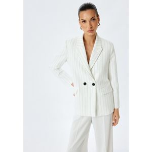 Extra groot Dubbele rij knopen Jackenblazer