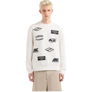 Sweater - Gebonded Stretch - Katoen-Polyester - Geborduurd Logo