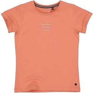 Meisjes t-shirt - Daniek - Perzik abrikoos