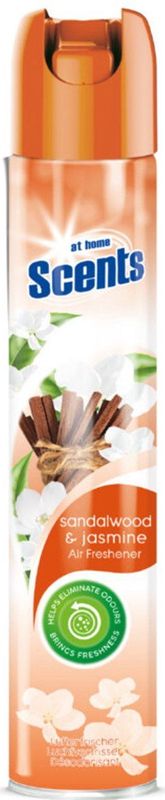 At Home - Luchtverfrisser Spray - Sandelhout en Jasmijn - 400 ml