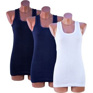 3 Pack dames hemd - 100% katoen - Hawaii - Maat S