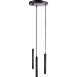 Deko-Light - Hanglamp - Zwart - Dimbaar - In hoogte verstellbaar - 2700K - warm wit