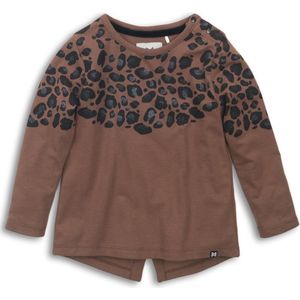 Koko Noko - Meisjes  - Bruin shirt - maat 110