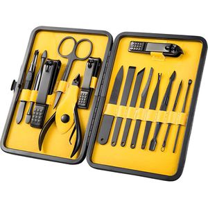Guardian Beauty Manicure en Pedicure Verzorgingsset – 15-delig – Nagelknippers en Nagelriemtools