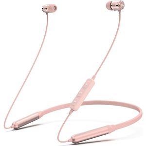 Bluetooth In Ear Headphones met Microfoon en Lange Speeltijd - Roze