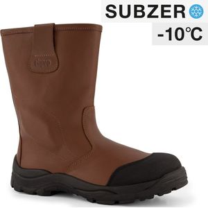 Dapro Safety Rigger C S3 C SubZero® Insulated Safety Boots - Maat 44 - Bruin - Composite toecap and Anti-Perforation Textile Midsole - Veiligheidslaars/Werklaarzen gevoerd/Werklaars gevoerd