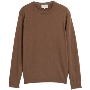 TOM TAILOR - Trui - Bruin - Knitwear - Lange Mouw