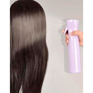 Mist Spray Bottle PRO - 300ml - Luxe Haarspray - nieuw design -Motivatie- professionele Mist Verstuiver Haar - Kappersspuit - Waterspuit Verstuiver - Waterspuit Haar - PAARS