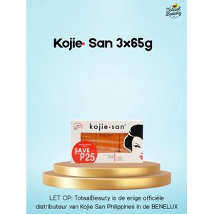 Kojie San - Lightening Zeep - 3x 65 gram - Huidverlichtend
