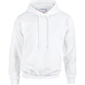 Gildan Heavy Blend™ Adult Hooded Sweatshirt GI18500 - White - S