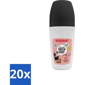 Marcel's Green Soap - Deodorant Roller - Argan & Oudh - Langdurige frisheid - 50 ml - Bulkverpakking - 20 stuks