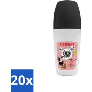 Marcel's Green Soap - Deodorant Roller - Argan & Oudh - Langdurige frisheid - 50 ml - Bulkverpakking - 20 stuks